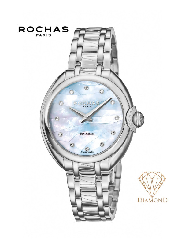 ROCHAS Ladies Diamond Watch